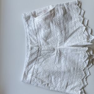 Vineyard Vines White Eyelet Shorts